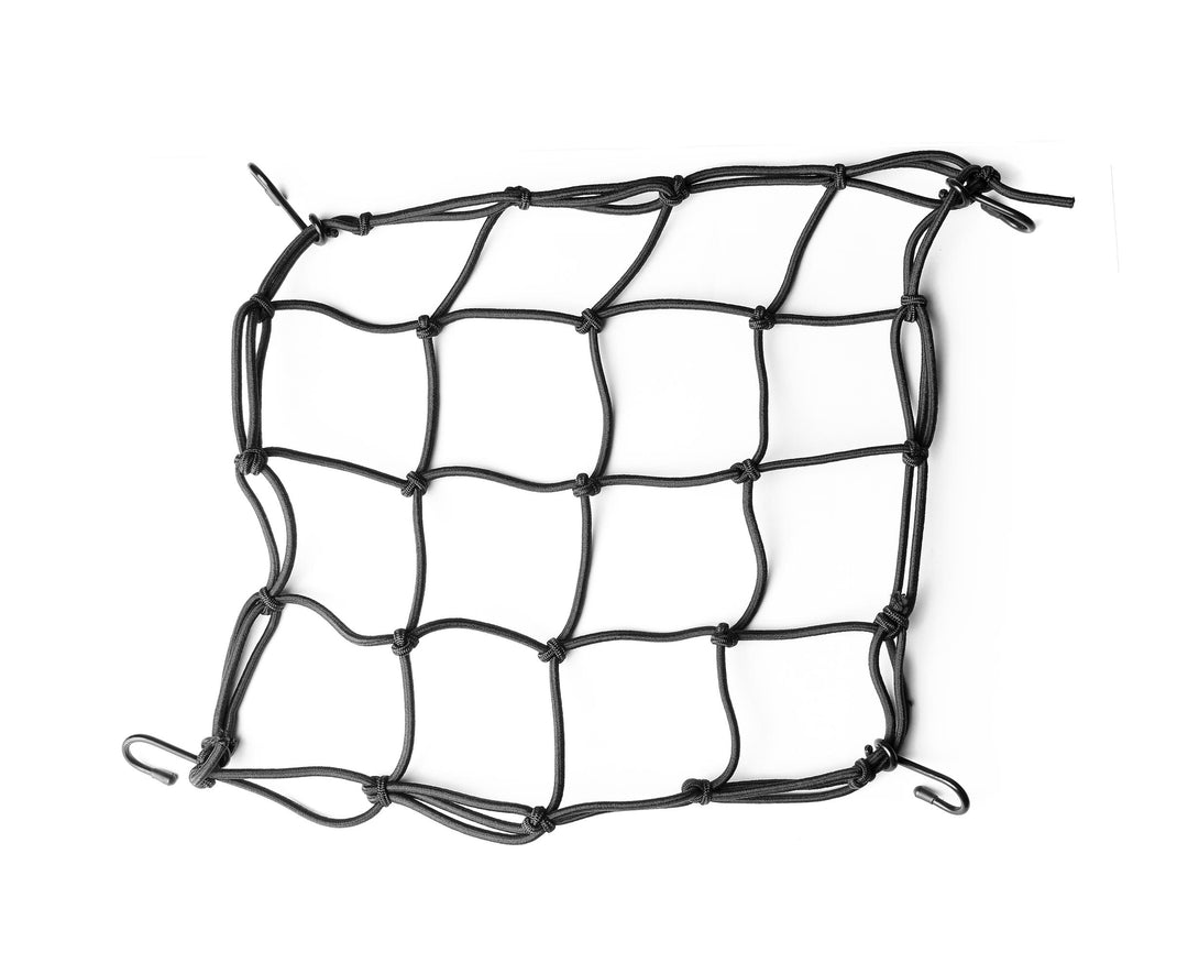 Sikkerhedsnet til kurv BikePartnerSort 25x25cm med fire kroge
