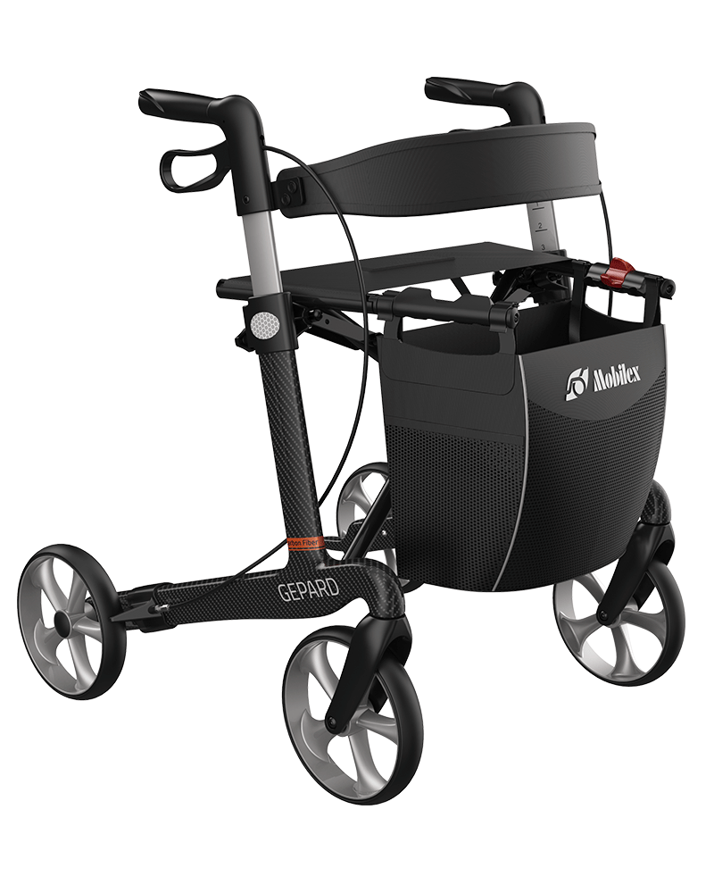 Mobilex Gepard Kulfiber rollator
